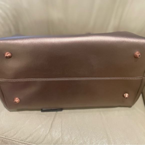 Lipault Satchel in Rose Gold